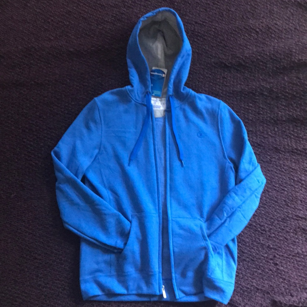 NWT womens champion eco zip-up hoodie sweatshirt M